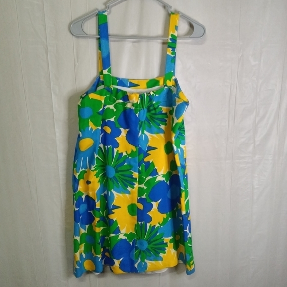 J Crew Shift Dress Morning Floral Sleeveless Petite 8P NWT - Picture 9 of 12